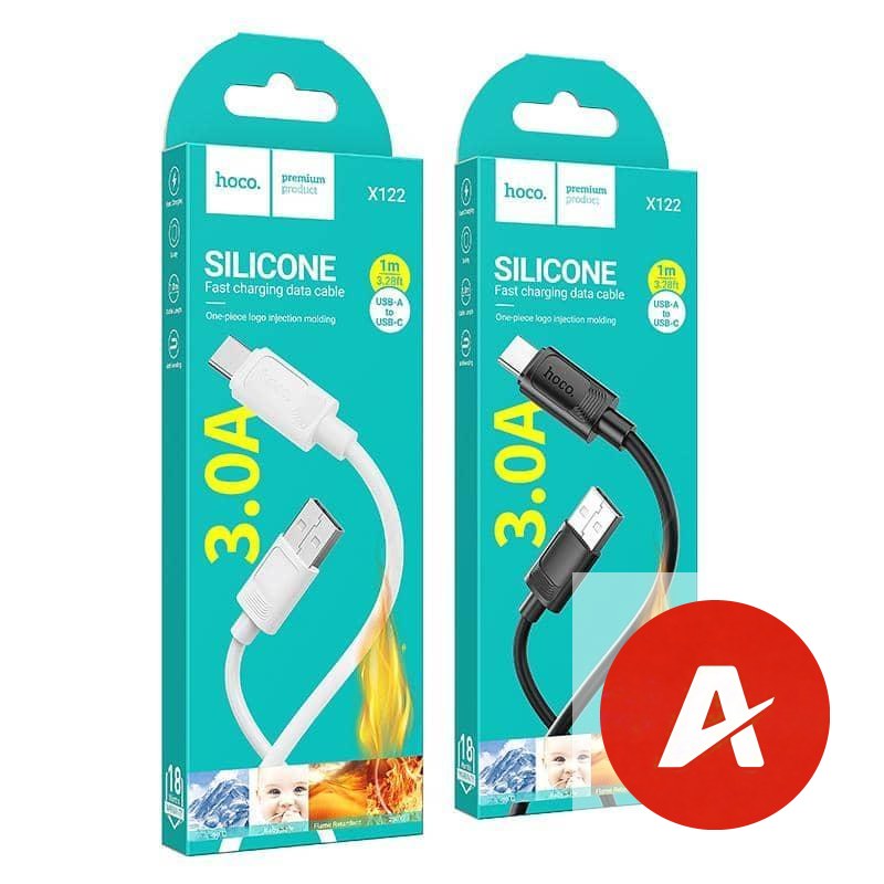 X122 Benefit silicone charging data cable Type-C(unpackaged)