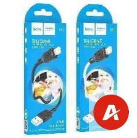 X90 Cool silicone charging data cable for iP