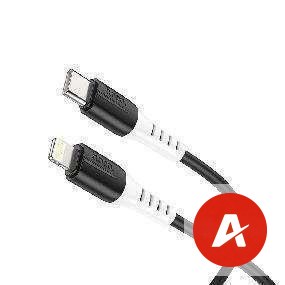 X82 iP PD silicone charging data cable