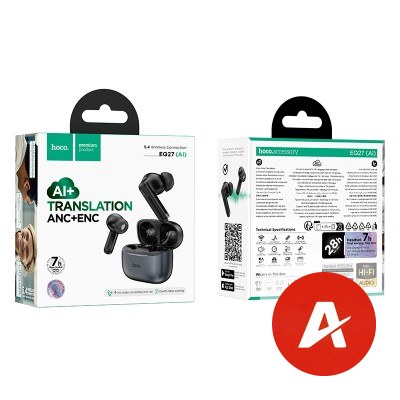 EQ27 Fun ANC+ENC smart AI translation headset(APP)