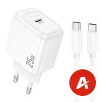 CS53A Surplus single port PD25W charger set(C to C)(EU)