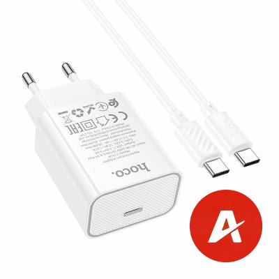 C143A Benefit single port PD20W charger set(C to C)(EU)