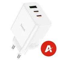 C126A Pure power three-port PD40W(2C1A) charger(EU)