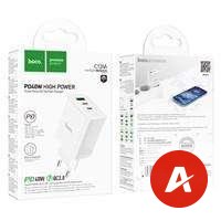 C126A Pure power three-port PD40W(2C1A) charger(EU)