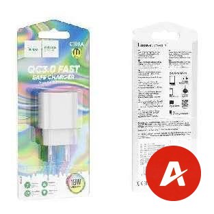 C109A Fighter single port QC3.0 charger(EU)