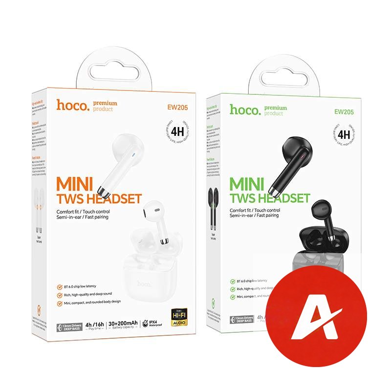 EW205 Peaceful true wireless BT headset
