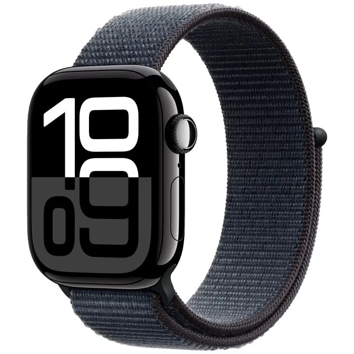 Apple Watch Series 10 GPS 42mm Jet Black Aluminium Sport Loo