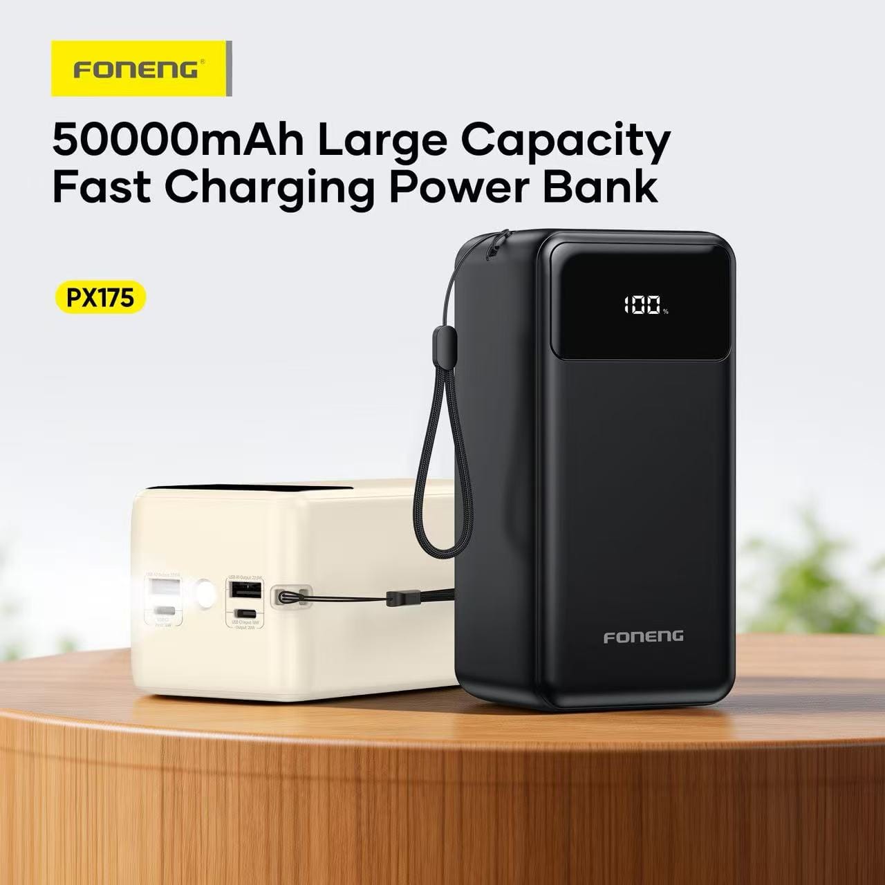 ⚡ FONENG 50,000mAh Power Bank